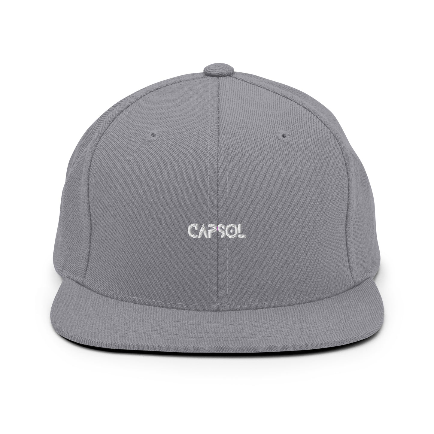 CapSol - white thread - Snapback Hat