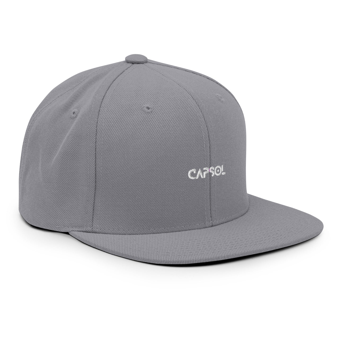 CapSol - white thread - Snapback Hat