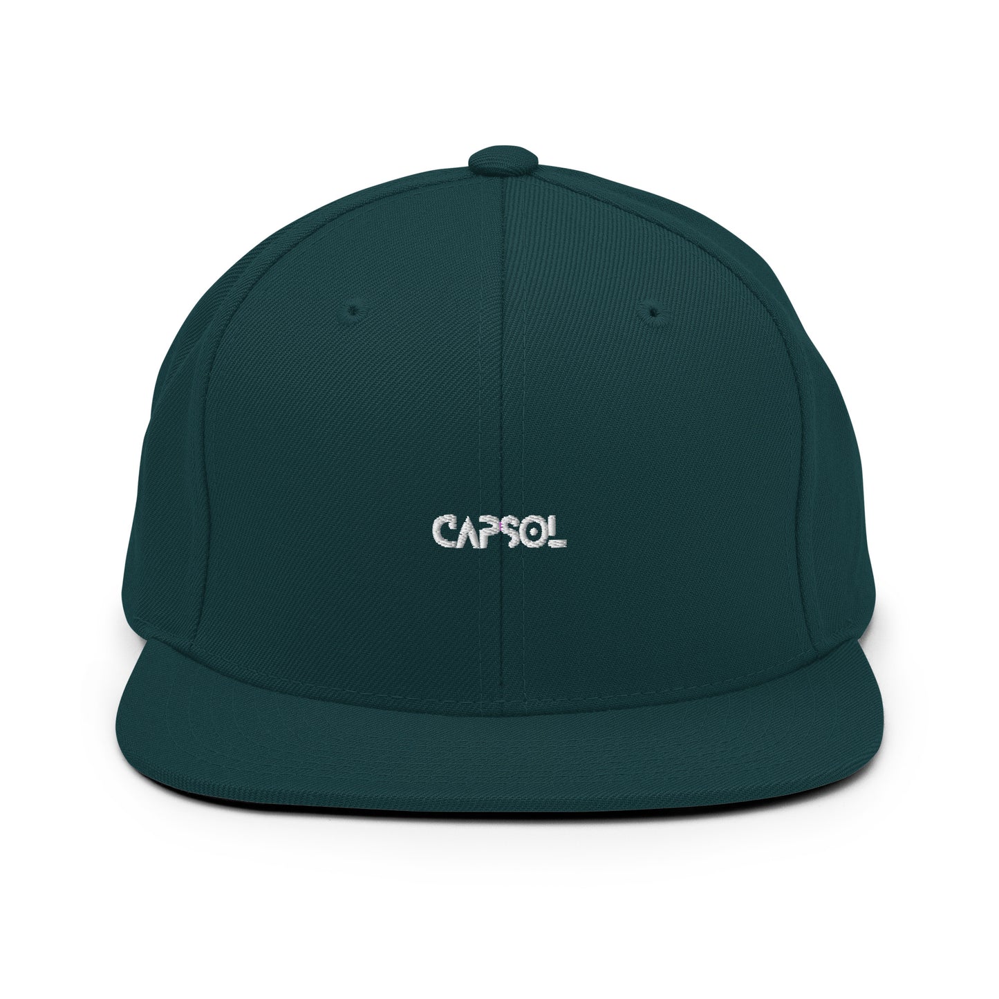 CapSol - white thread - Snapback Hat