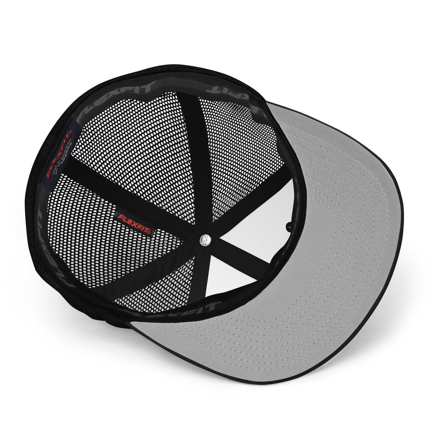 CapSol - white thread - Closed-back trucker cap