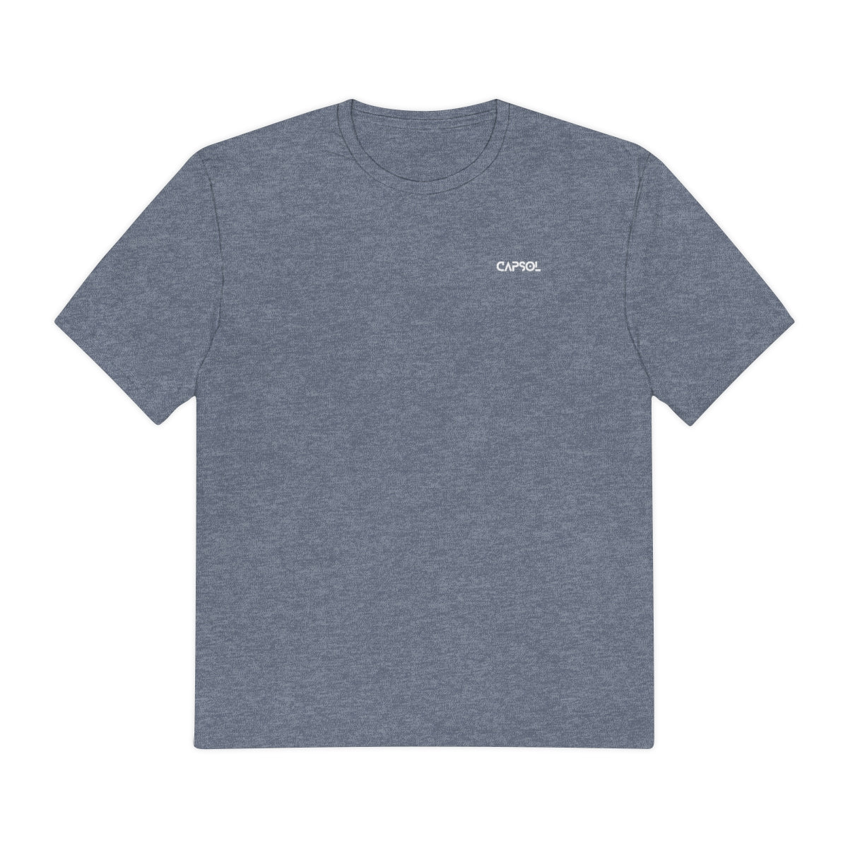 CapSol (front left) - white text - Perfect Weight® Tee