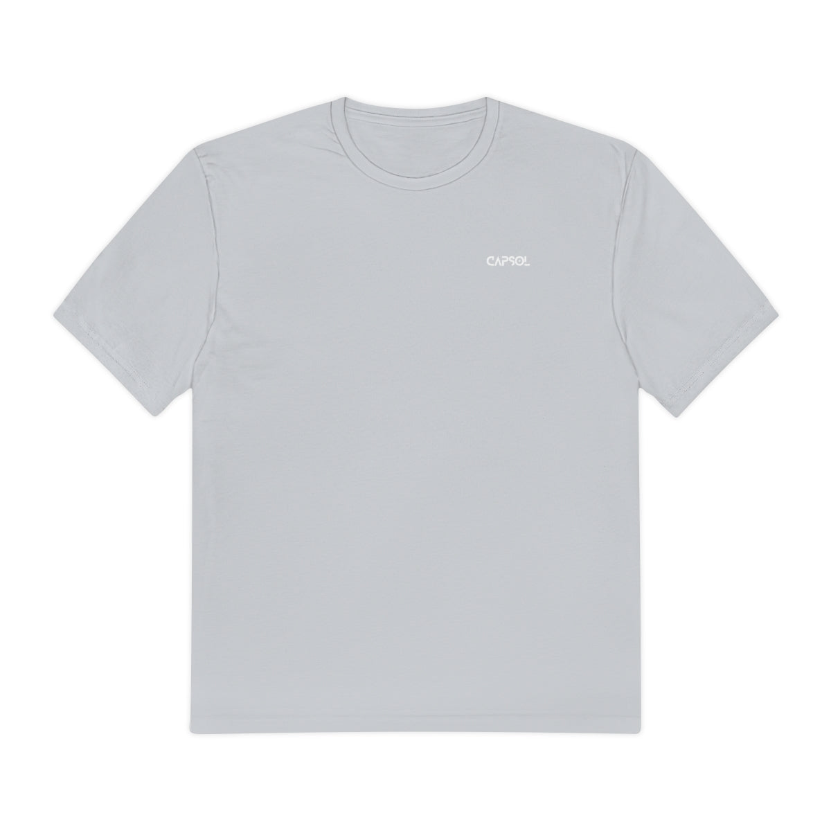 CapSol (front left) - white text - Perfect Weight® Tee