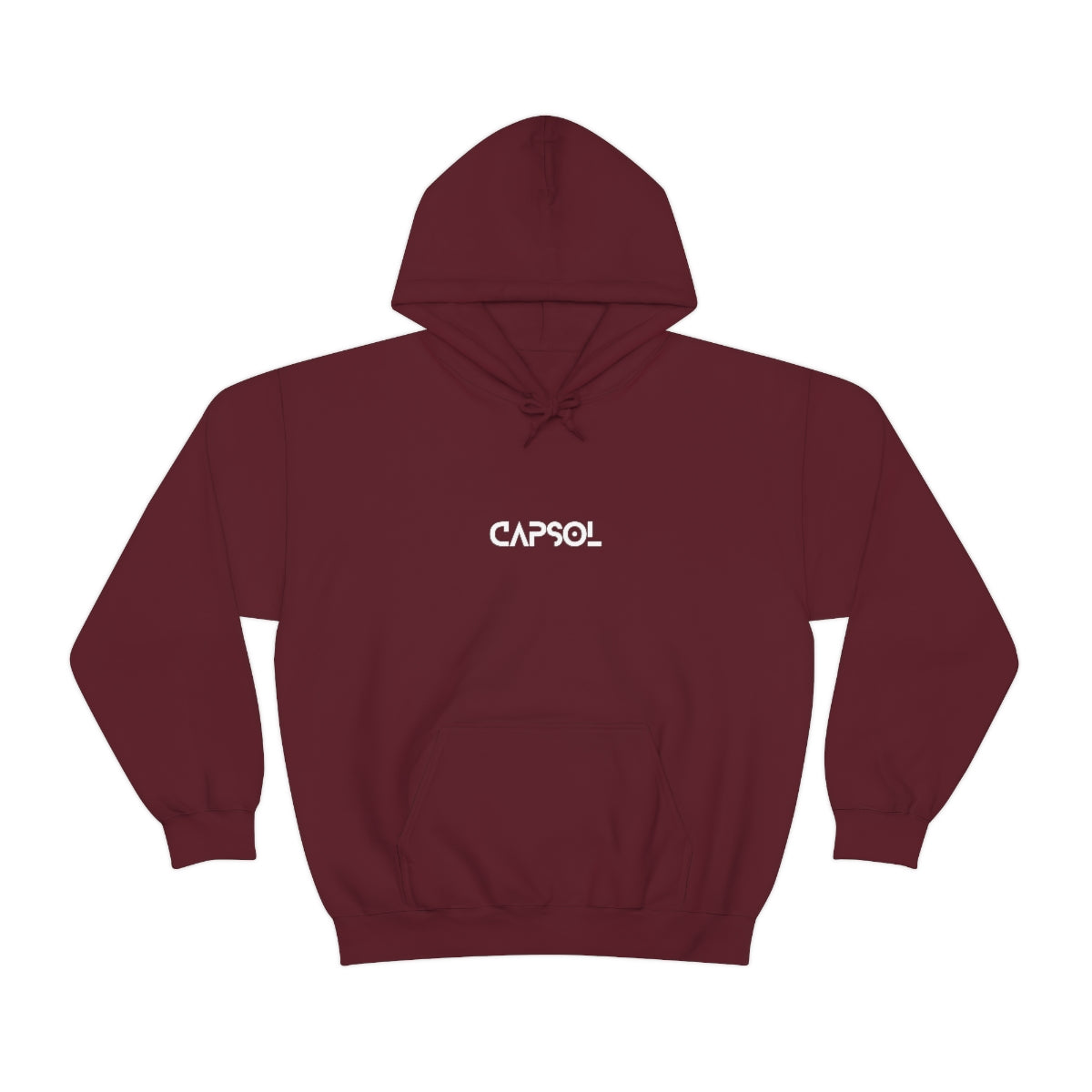 Stopwatch - white text - Hooded Sweatshirt