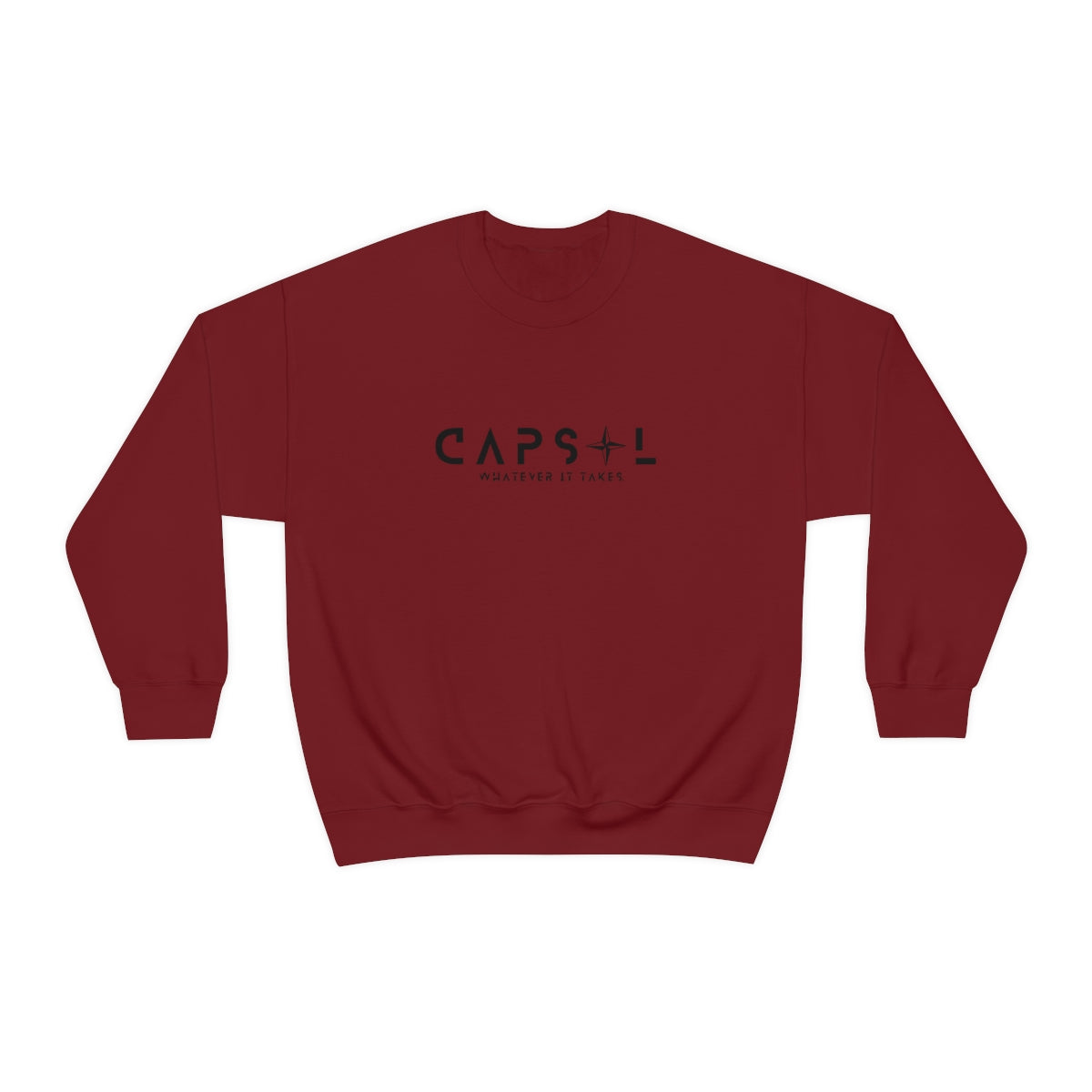 Star - black text - Crewneck Sweatshirt