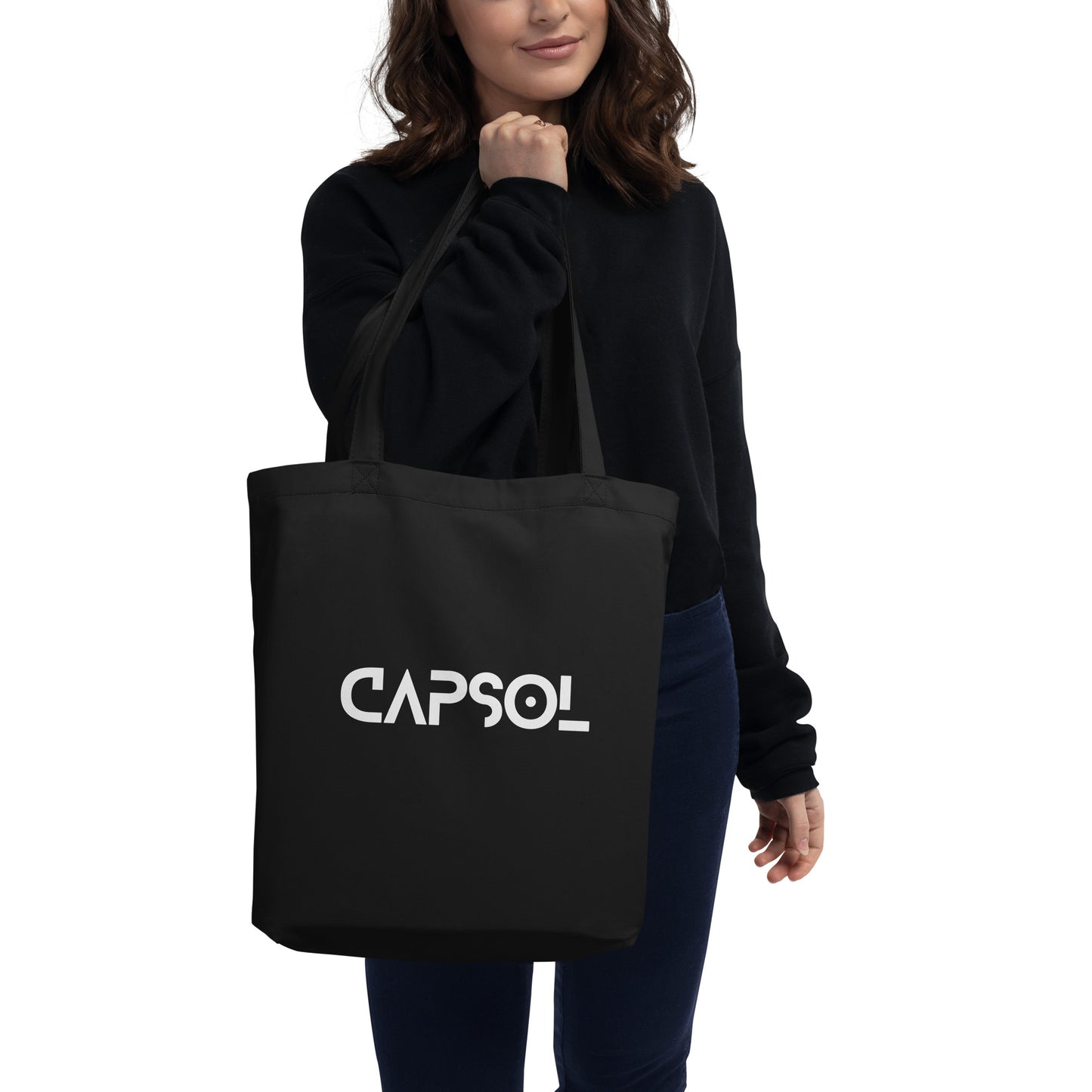 CapSol - white text - Eco Tote Bag