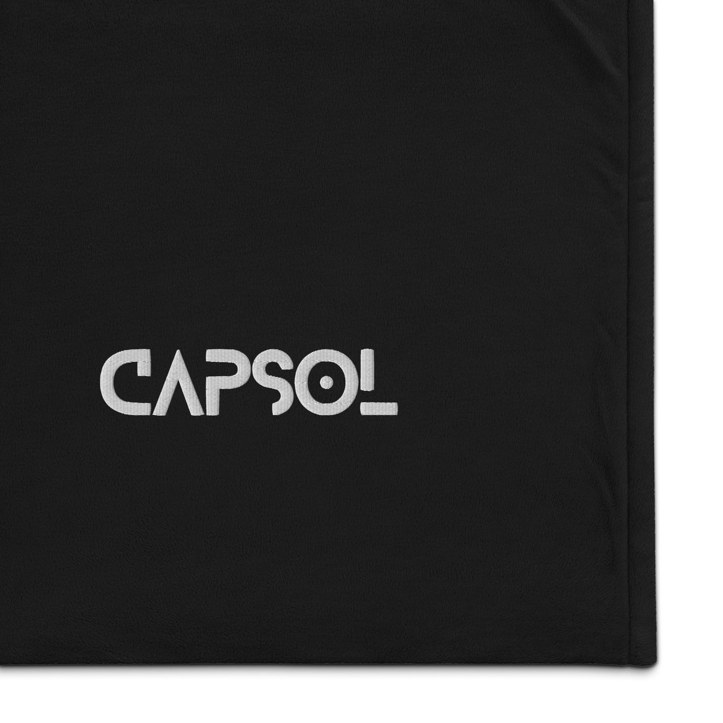 CapSol - white thread - Premium sherpa blanket - PORT AUTHORITY