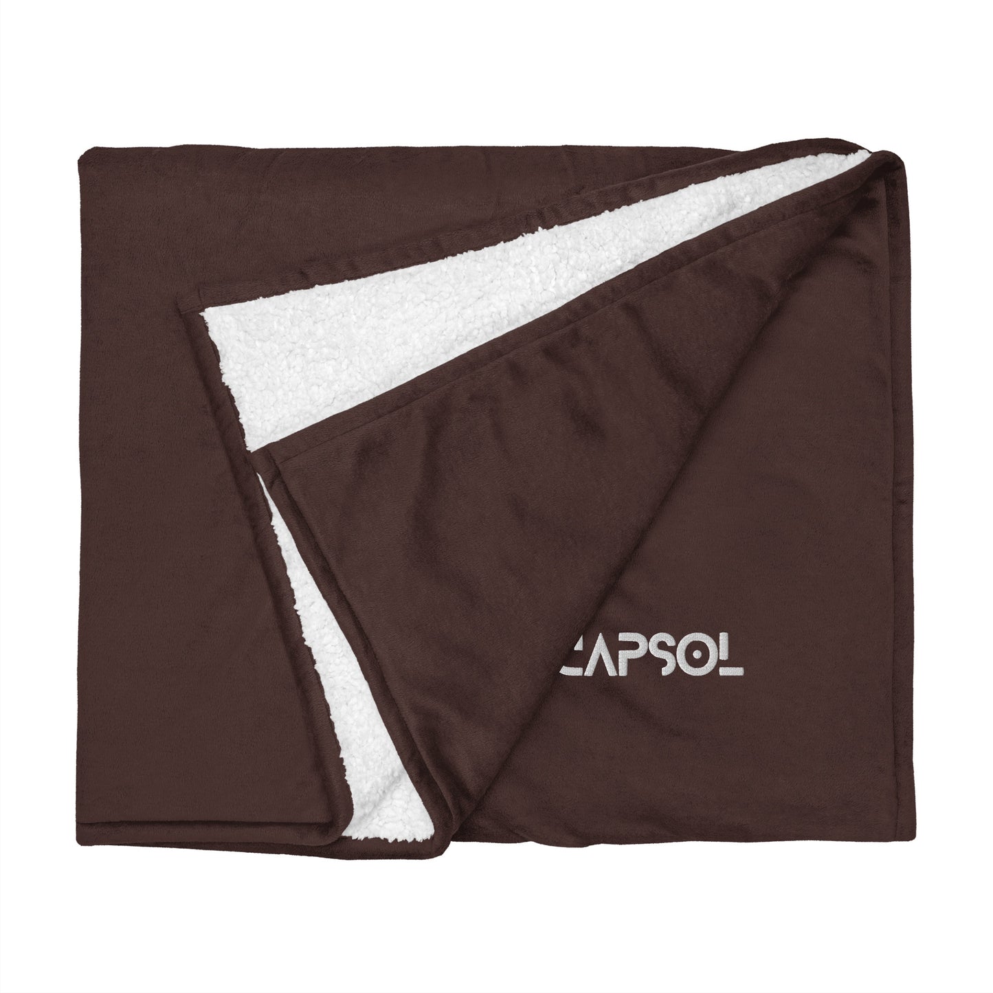 CapSol - white thread - Premium sherpa blanket - PORT AUTHORITY