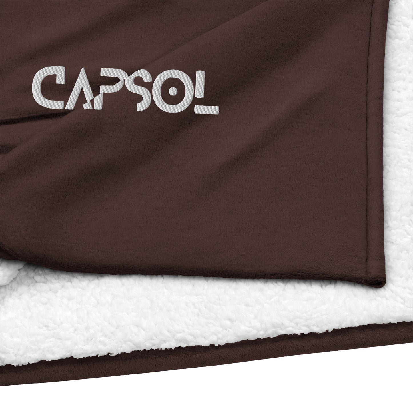 CapSol - white thread - Premium sherpa blanket - PORT AUTHORITY