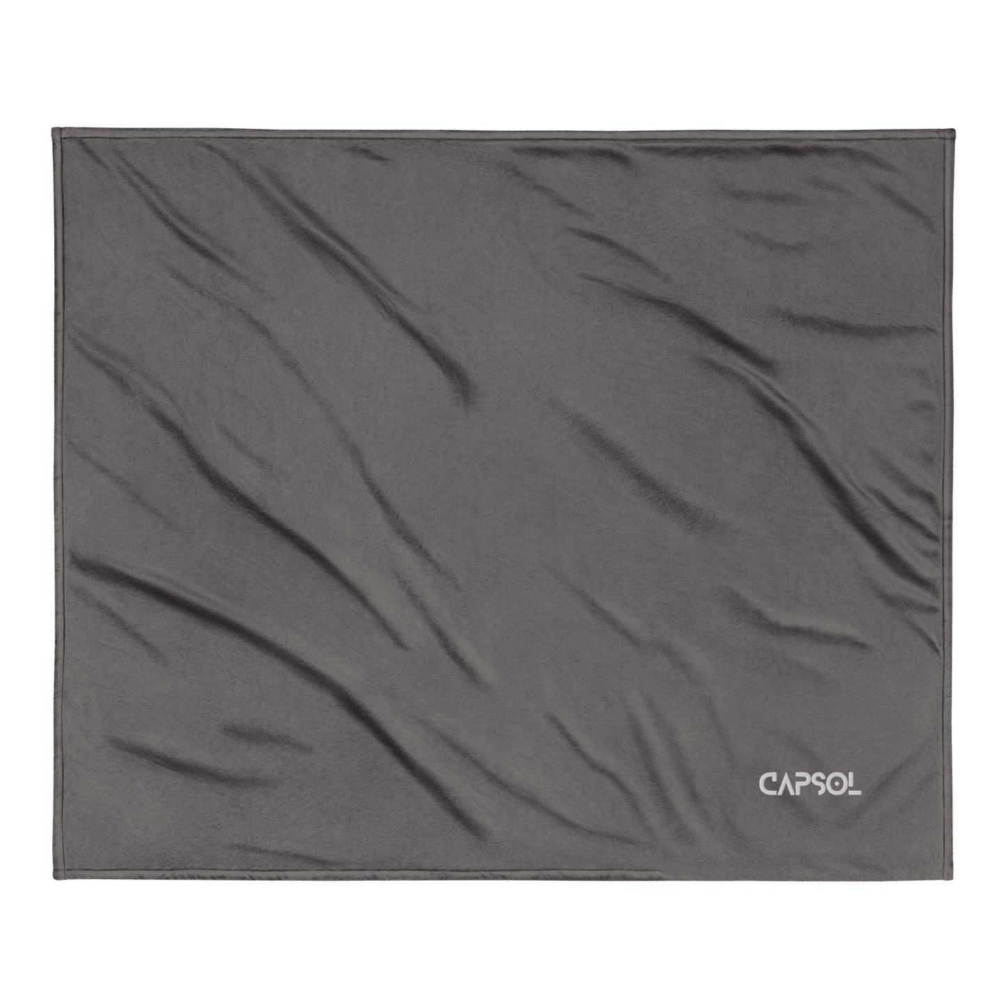 CapSol - white thread - Premium sherpa blanket - PORT AUTHORITY