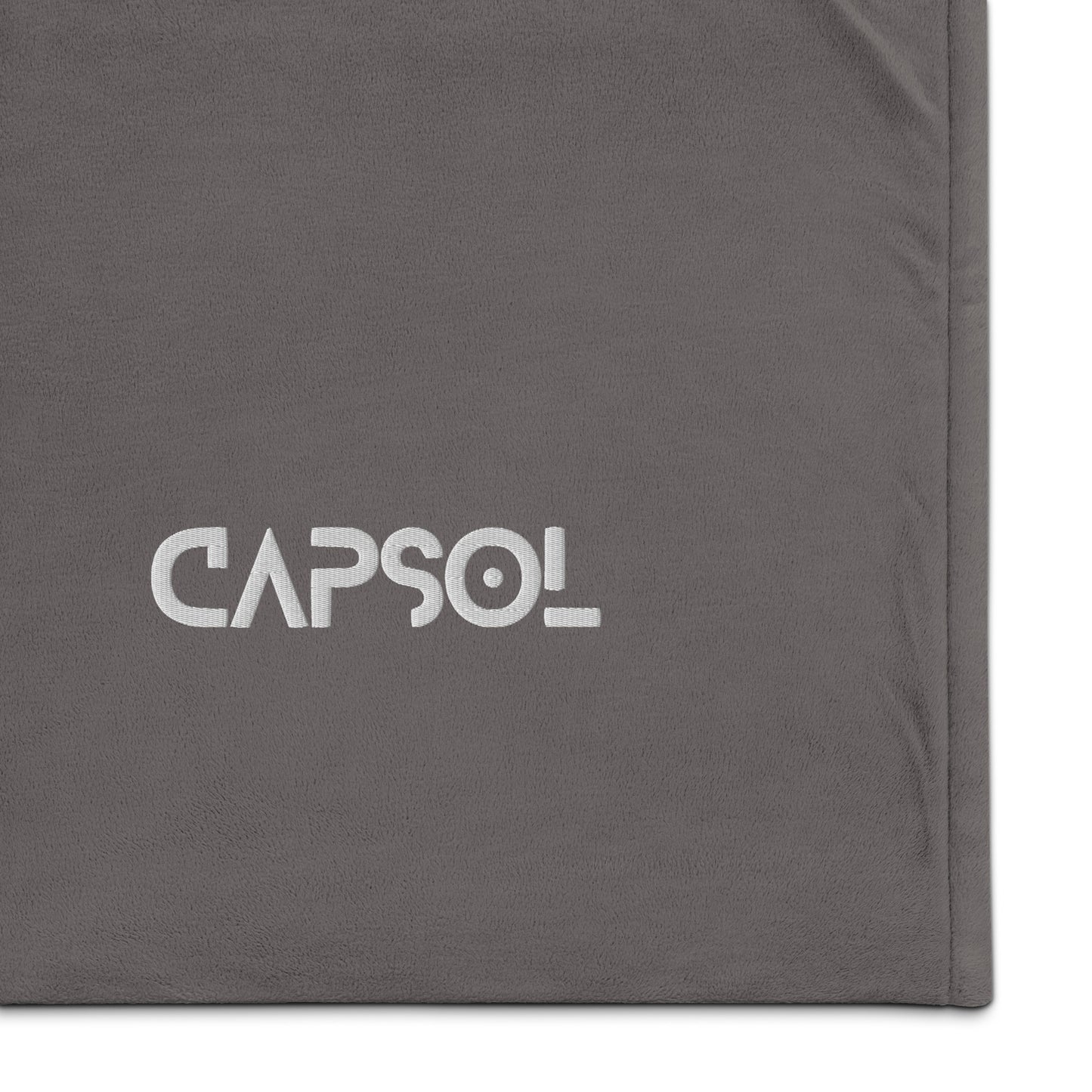 CapSol - white thread - Premium sherpa blanket - PORT AUTHORITY