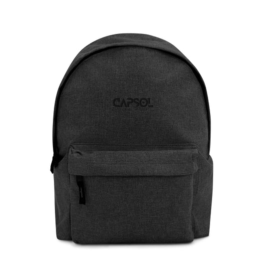 CapSol - Embroidered Backpack