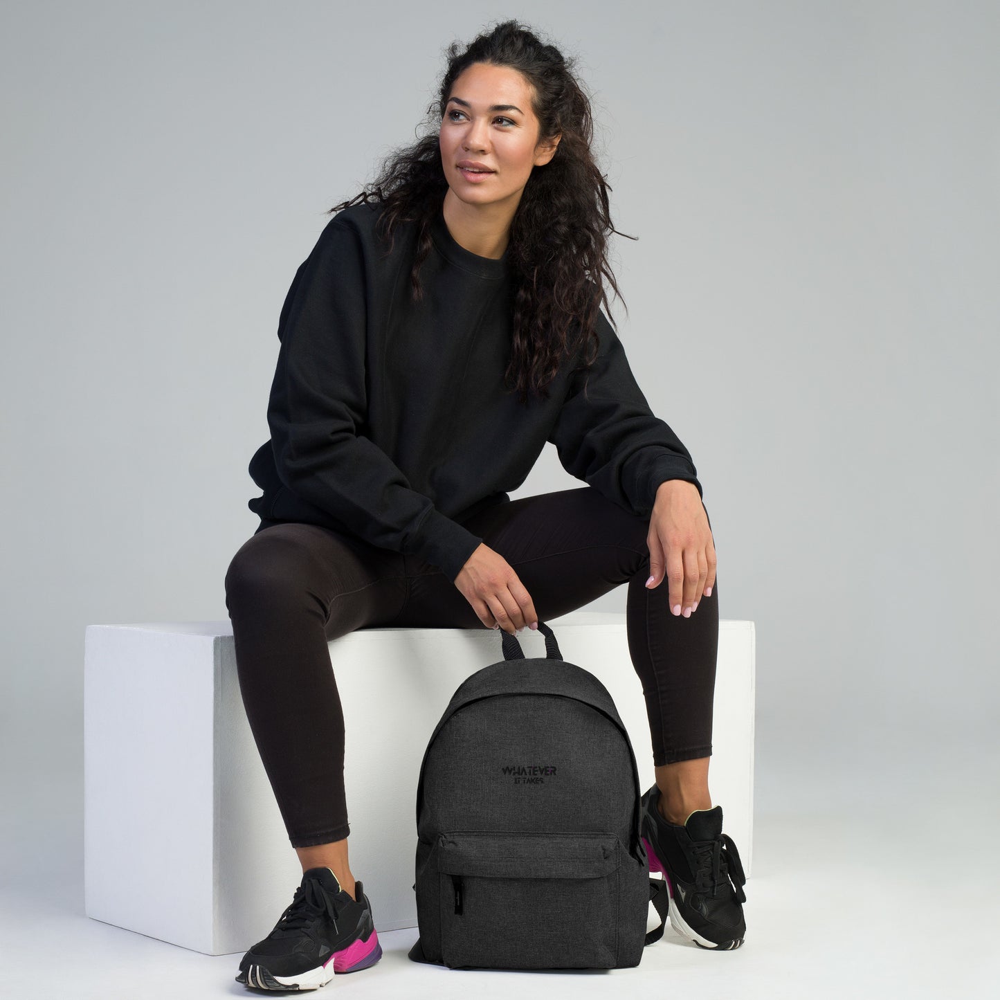 Whatever it takes - Embroidered Backpack