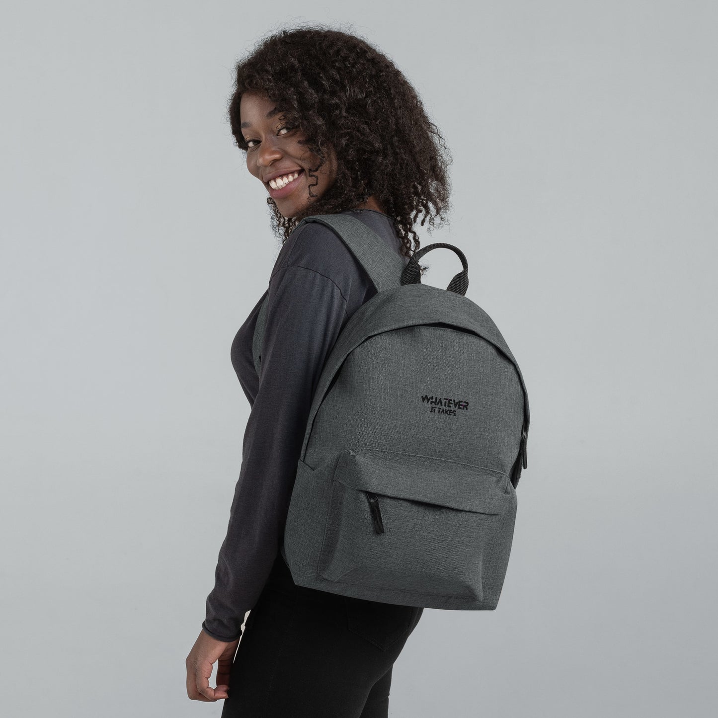 Whatever it takes - Embroidered Backpack