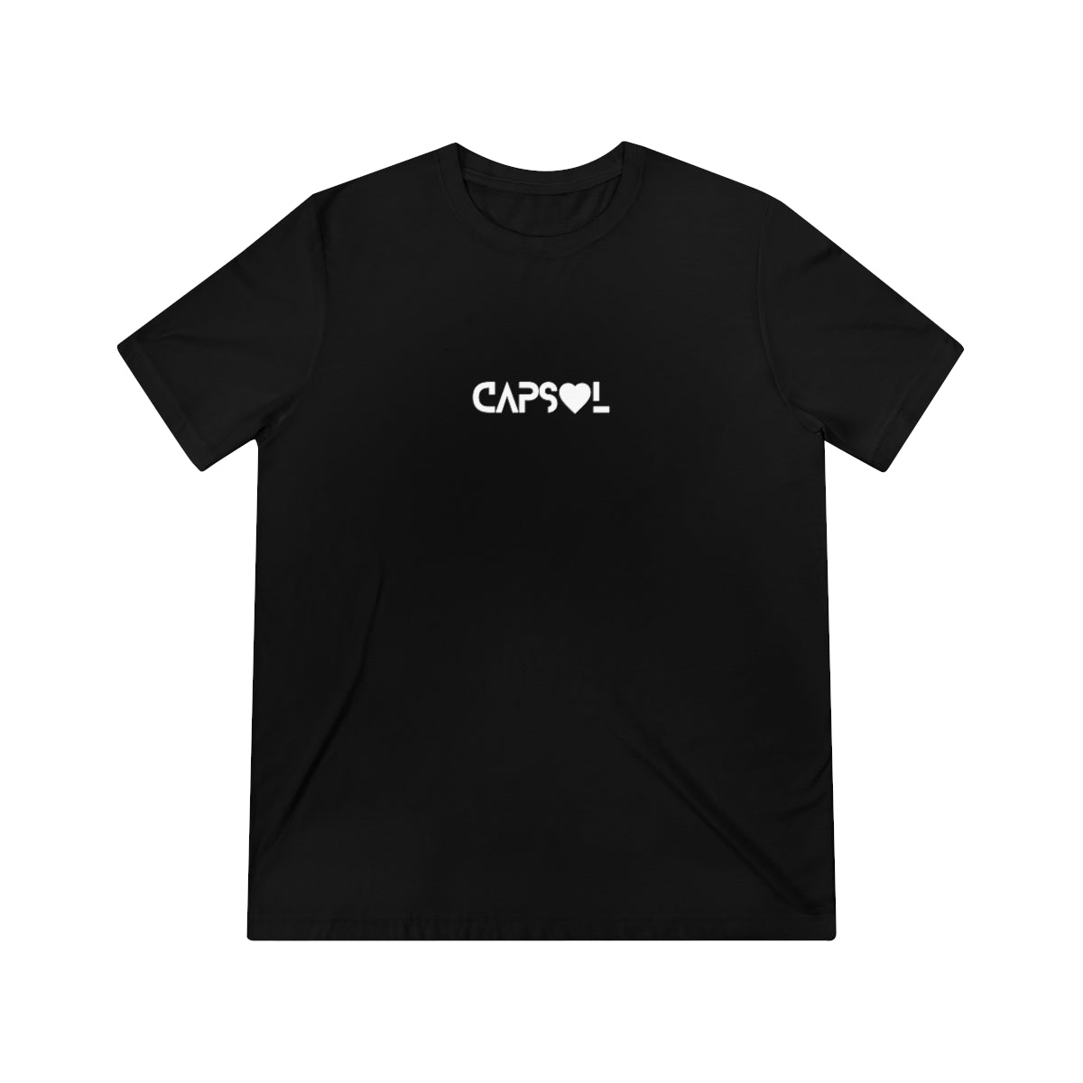 CapSol (front) - white text - VDAY - Unisex Triblend Tee