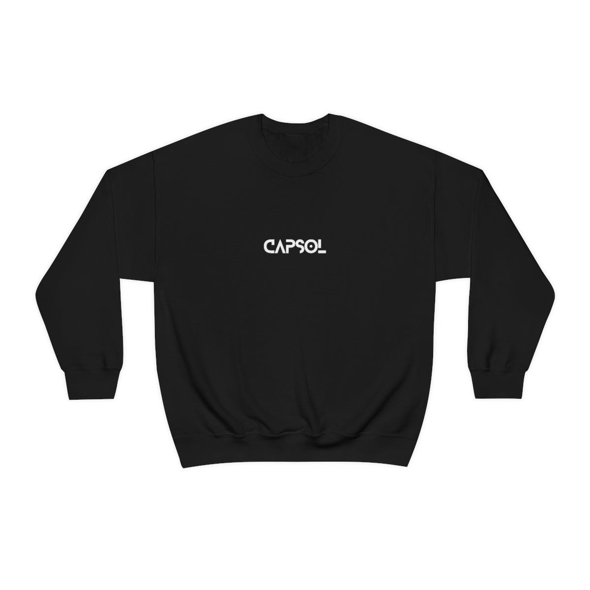 Stopwatch - white text - Crewneck Sweatshirt