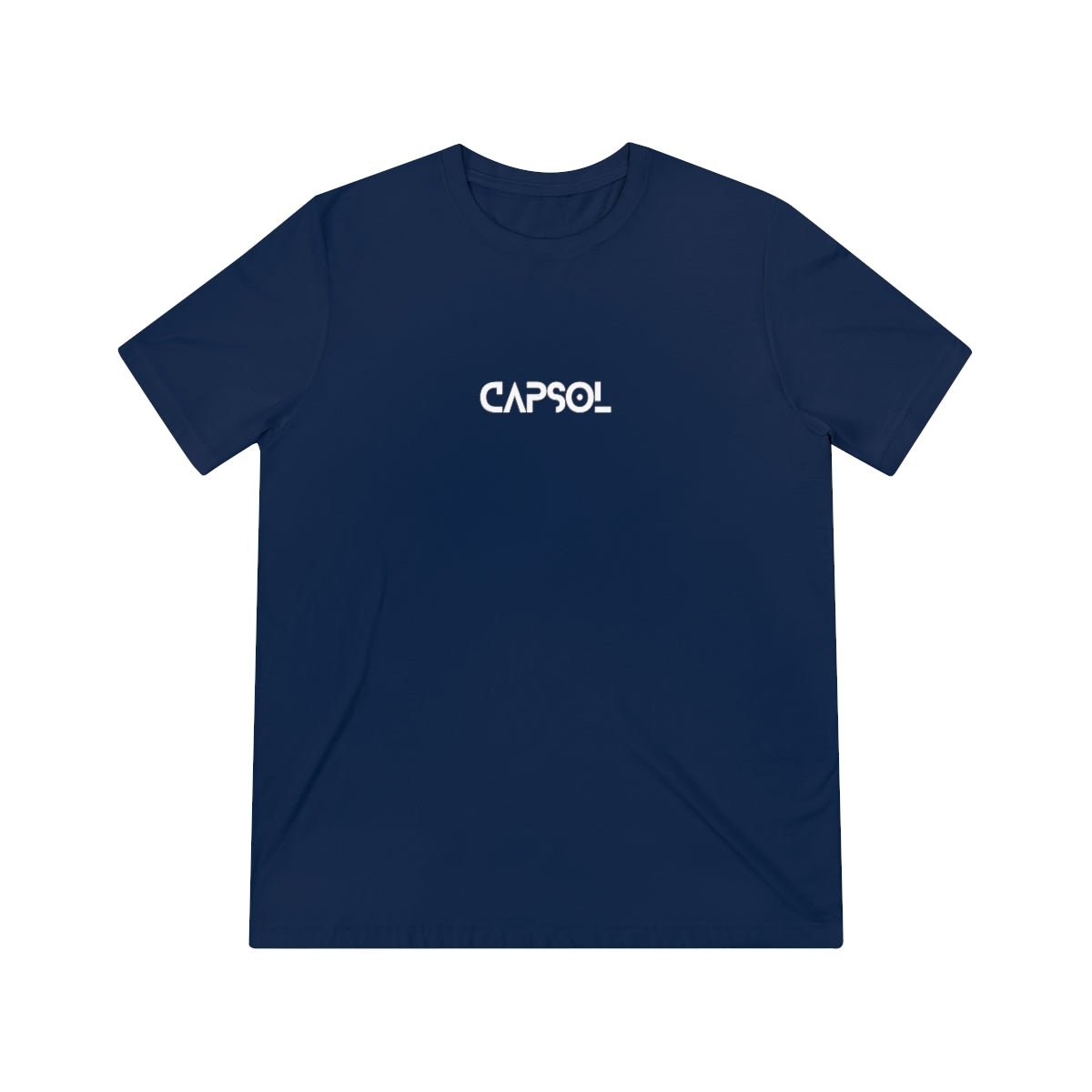 Stopwatch - white text - Triblend Tee