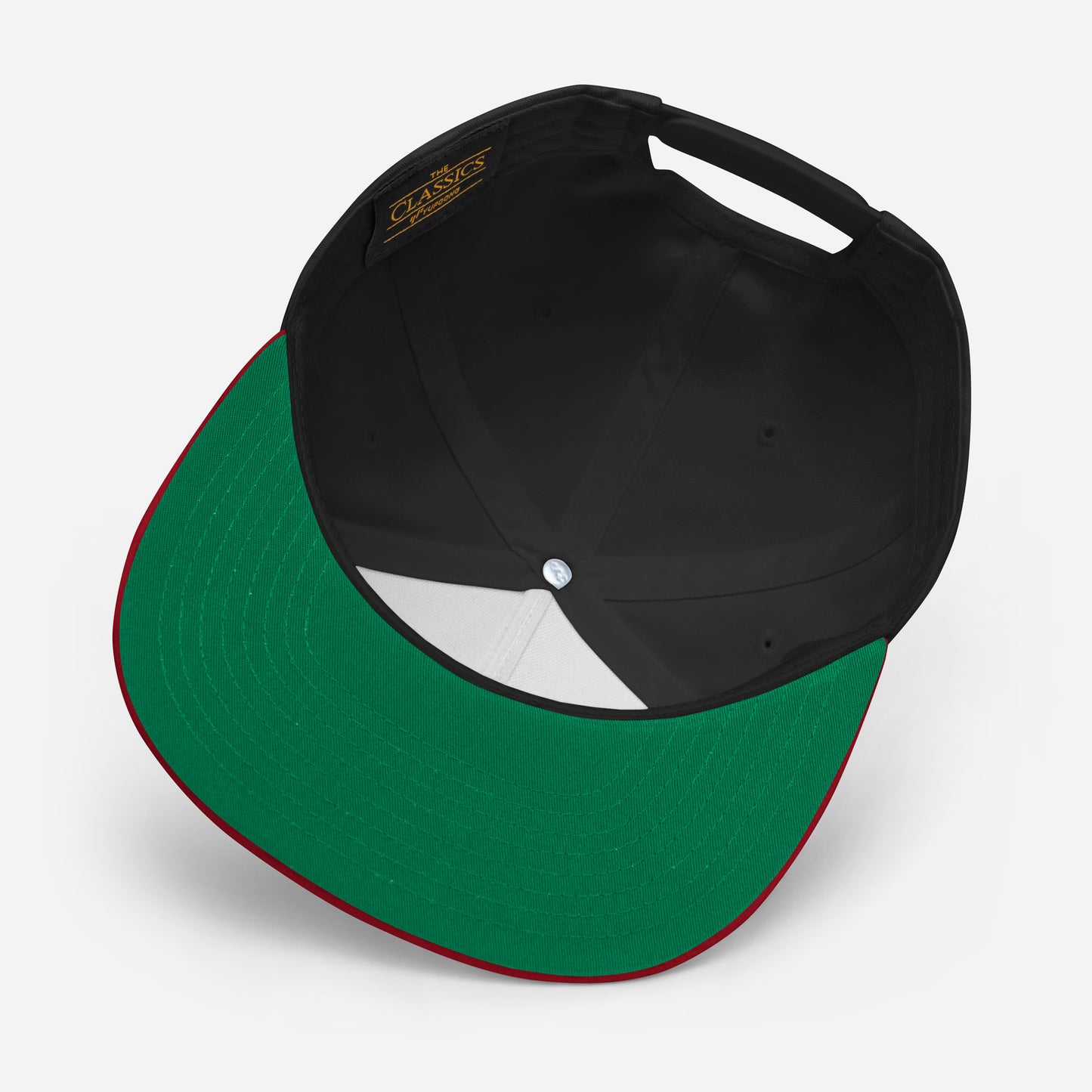 CapSol - white thread - Flat Bill Snapback