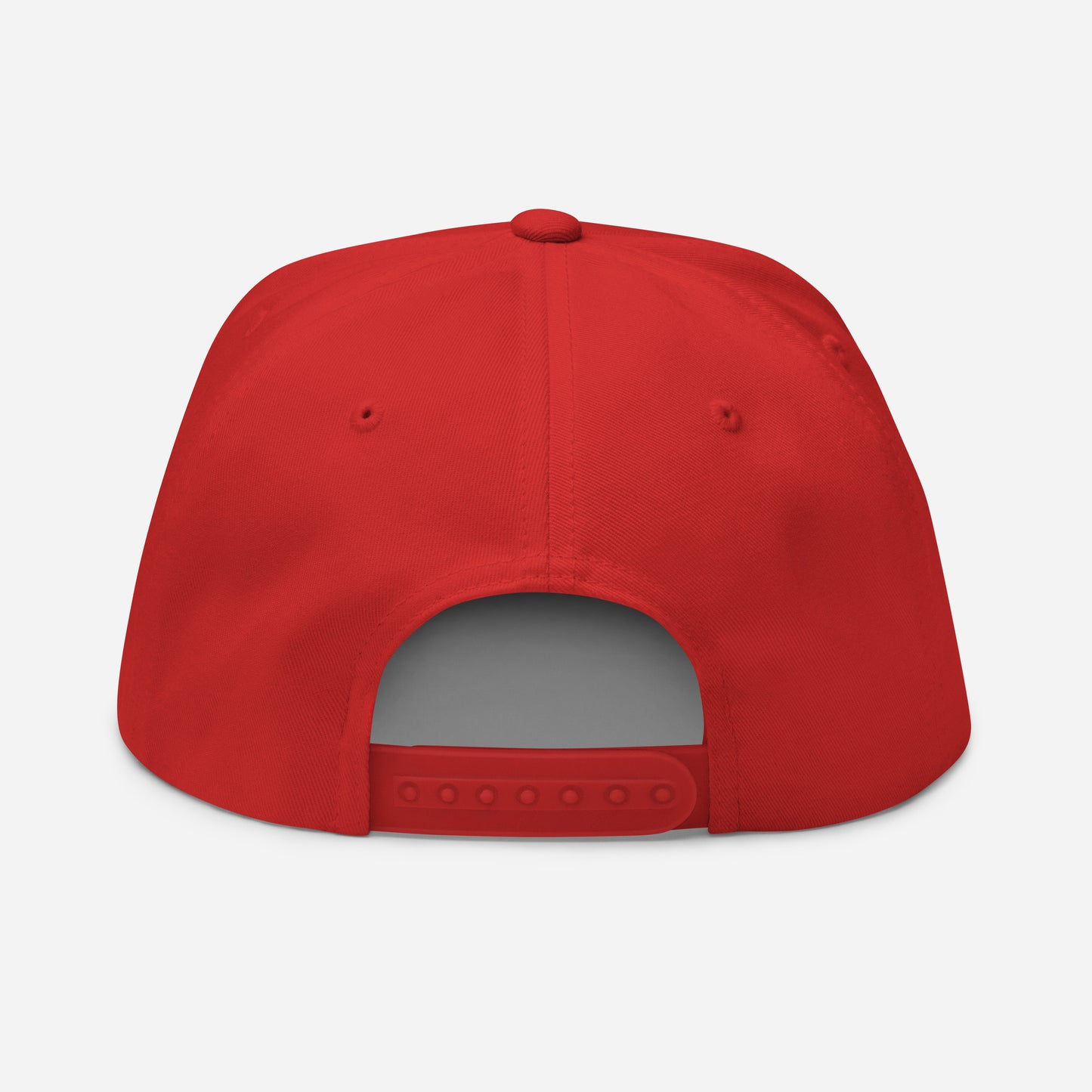 CapSol - white thread - Flat Bill Snapback