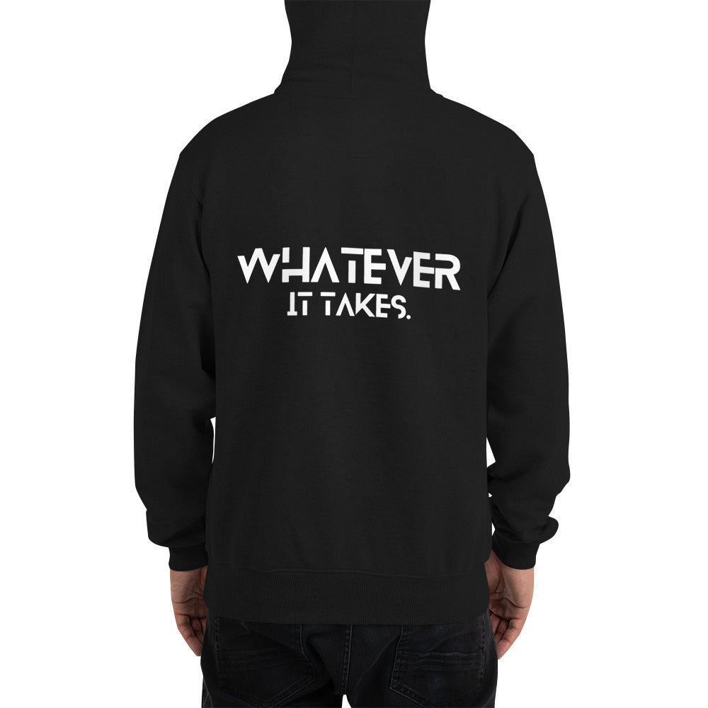 CapSol (front) / Whatever it takes (back) - white text - CHAMPION Hoodie