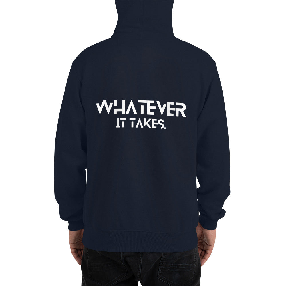 CapSol (front) / Whatever it takes (back) - white text - CHAMPION Hoodie