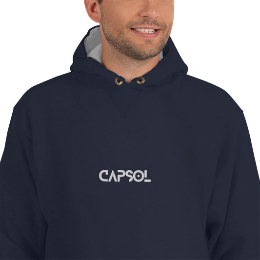 CapSol (front) - white thread - CHAMPION Hoodie