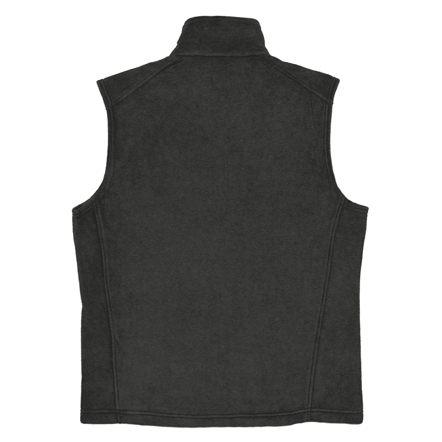 CapSol (front) - white thread - Men’s Columbia fleece vest