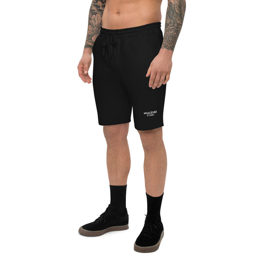 Whatever it takes (front left) - b/w thread - Men's fleece shorts INDEPENDENT