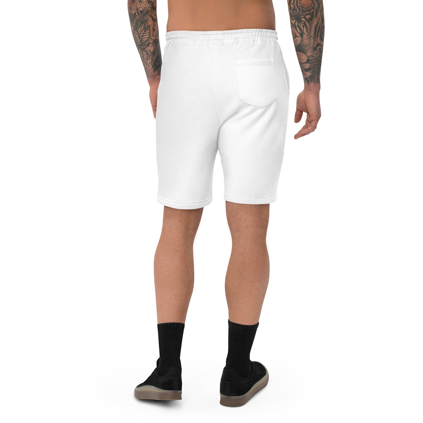 Whatever it takes (front left) - b/w thread - Men's fleece shorts INDEPENDENT