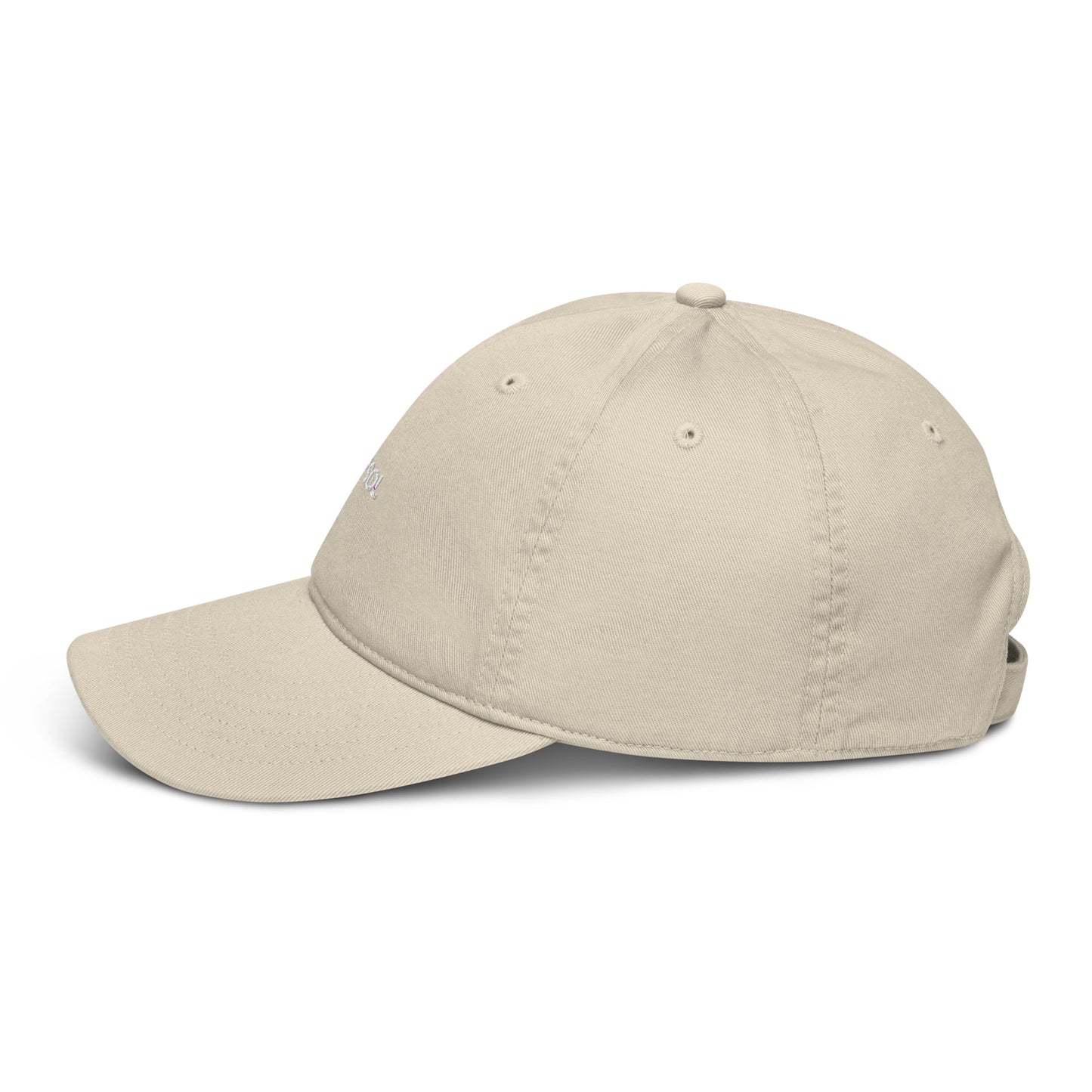 CapSol - white thread - Organic baseball hat