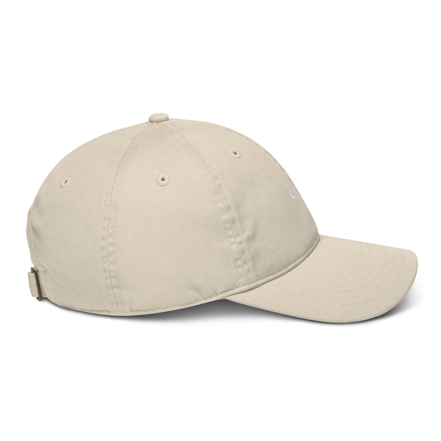 CapSol - white thread - Organic baseball hat