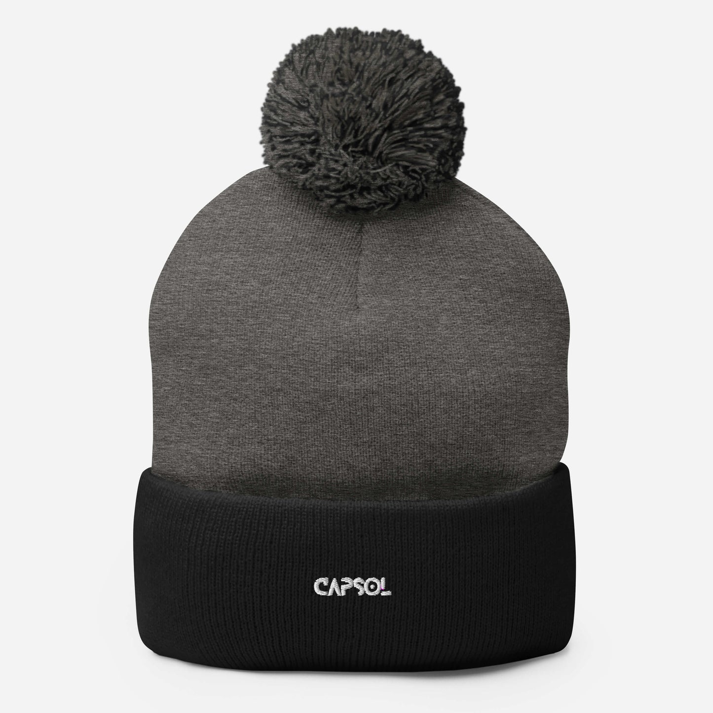 CapSol - white thread - Knit Beanie