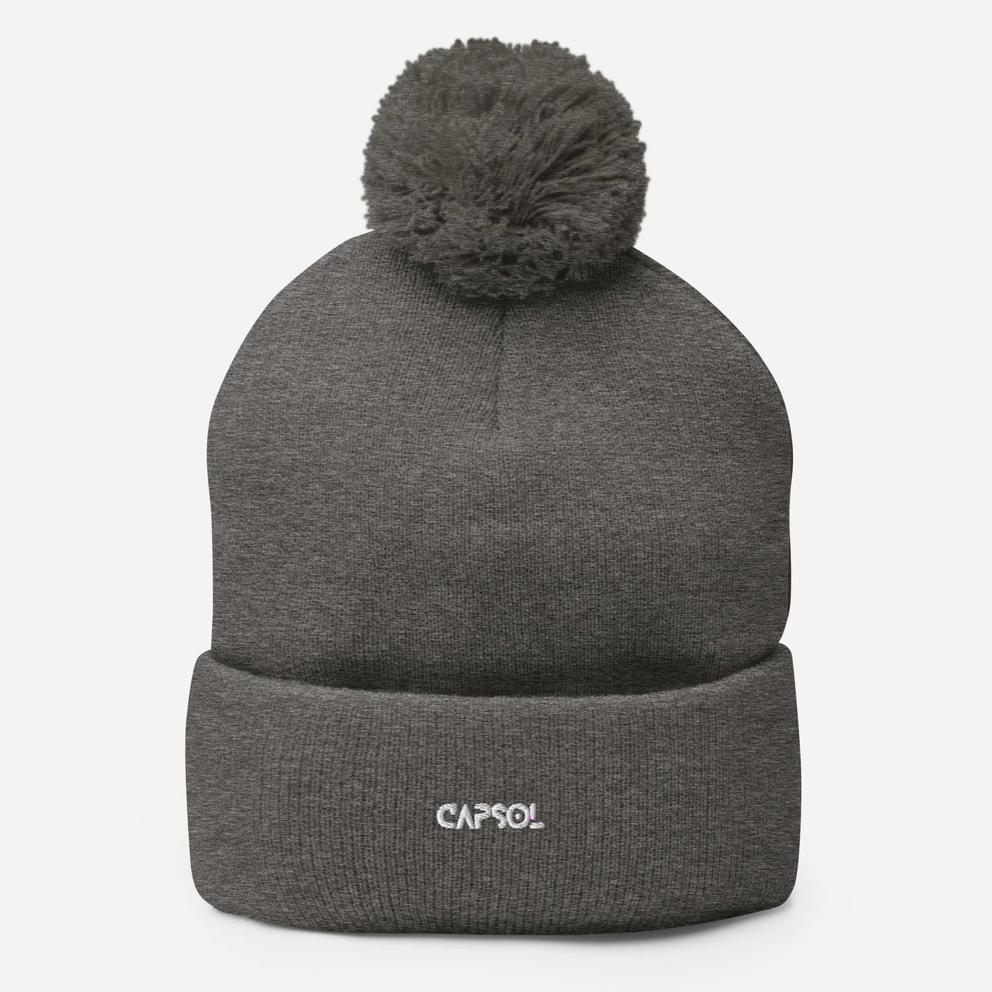 CapSol - white thread - Knit Beanie