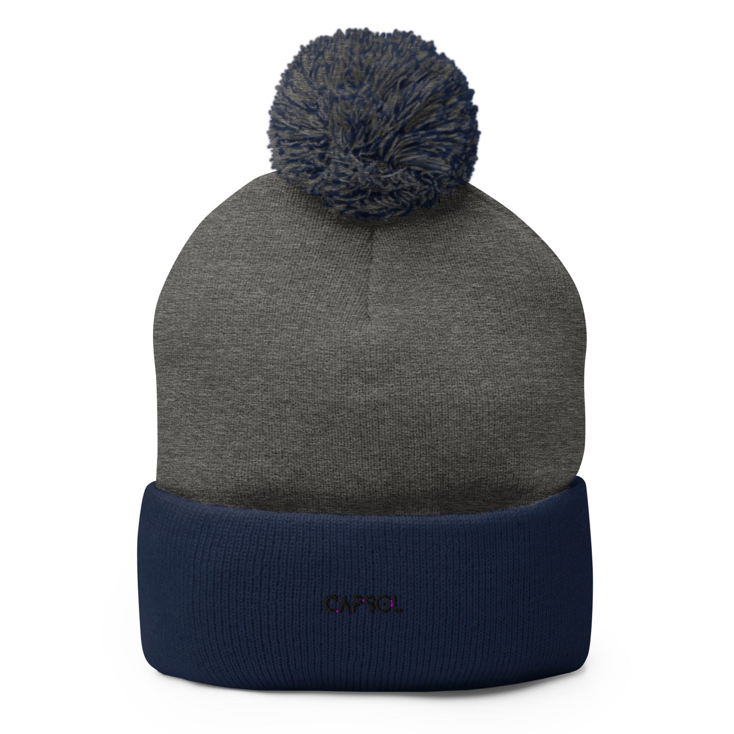 CapSol - white thread - Knit Beanie