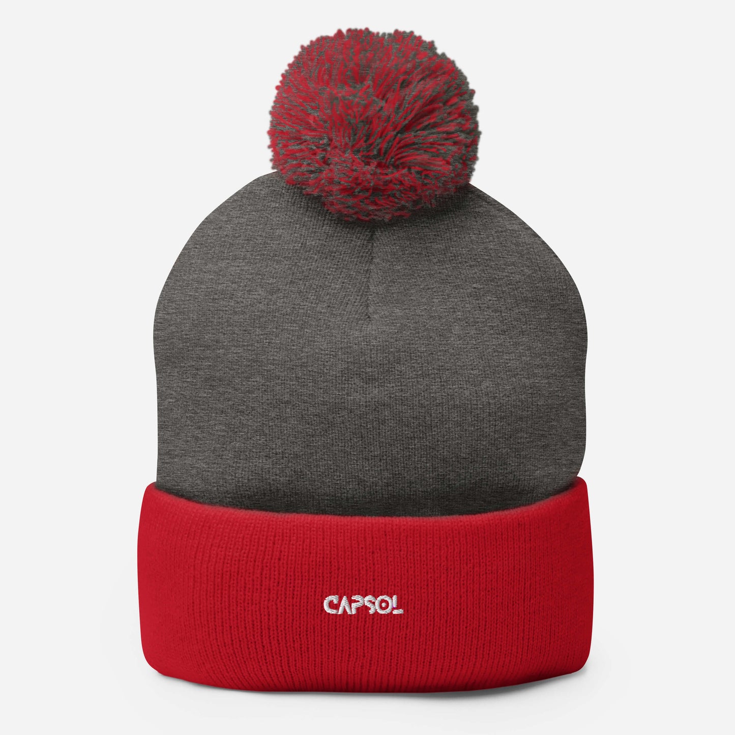 CapSol - white thread - Knit Beanie