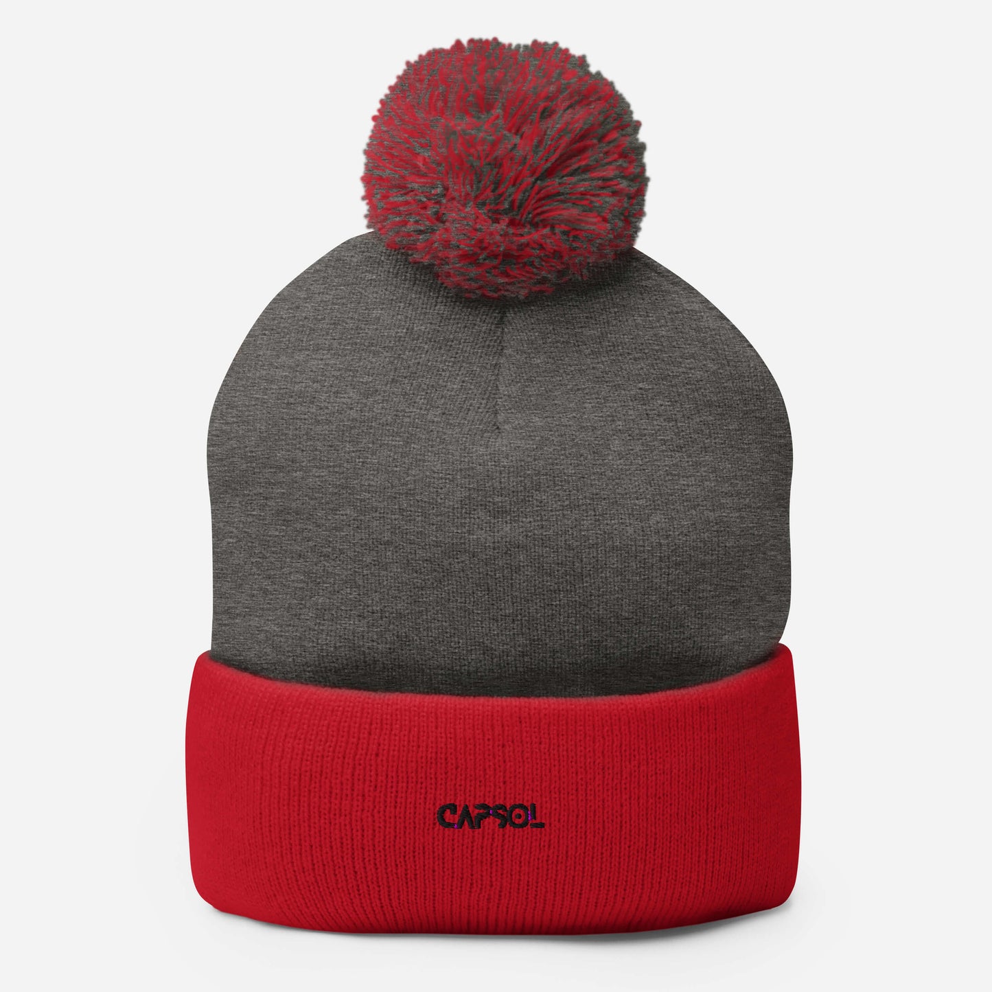 CapSol - white thread - Knit Beanie