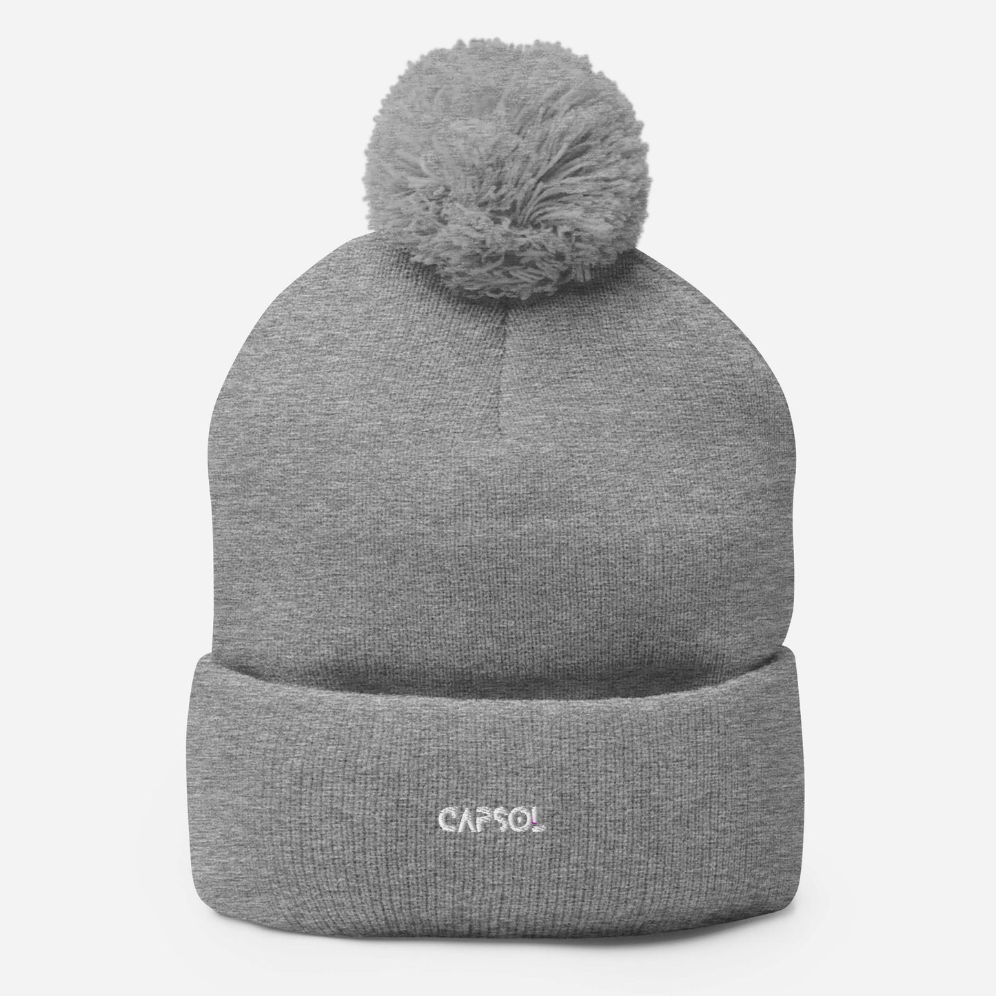 CapSol - white thread - Knit Beanie