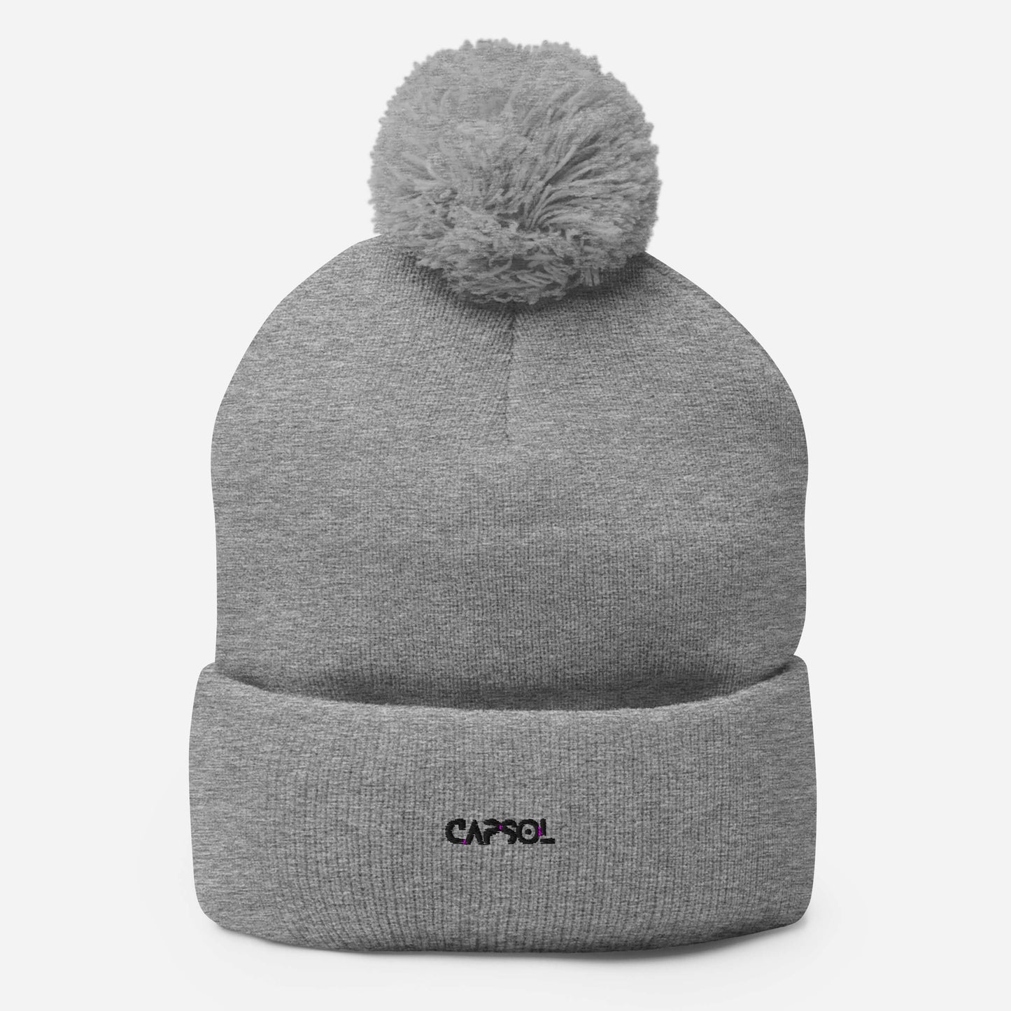 CapSol - white thread - Knit Beanie