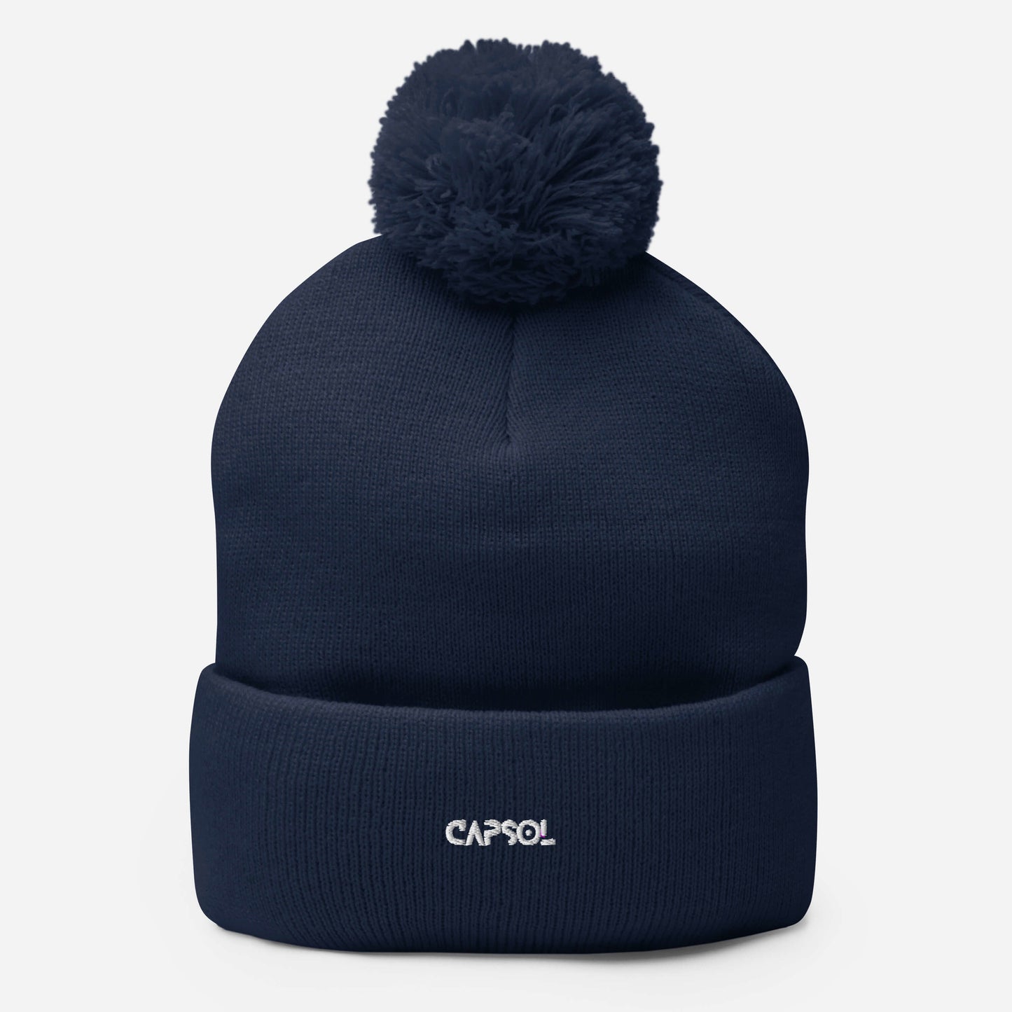 CapSol - white thread - Knit Beanie