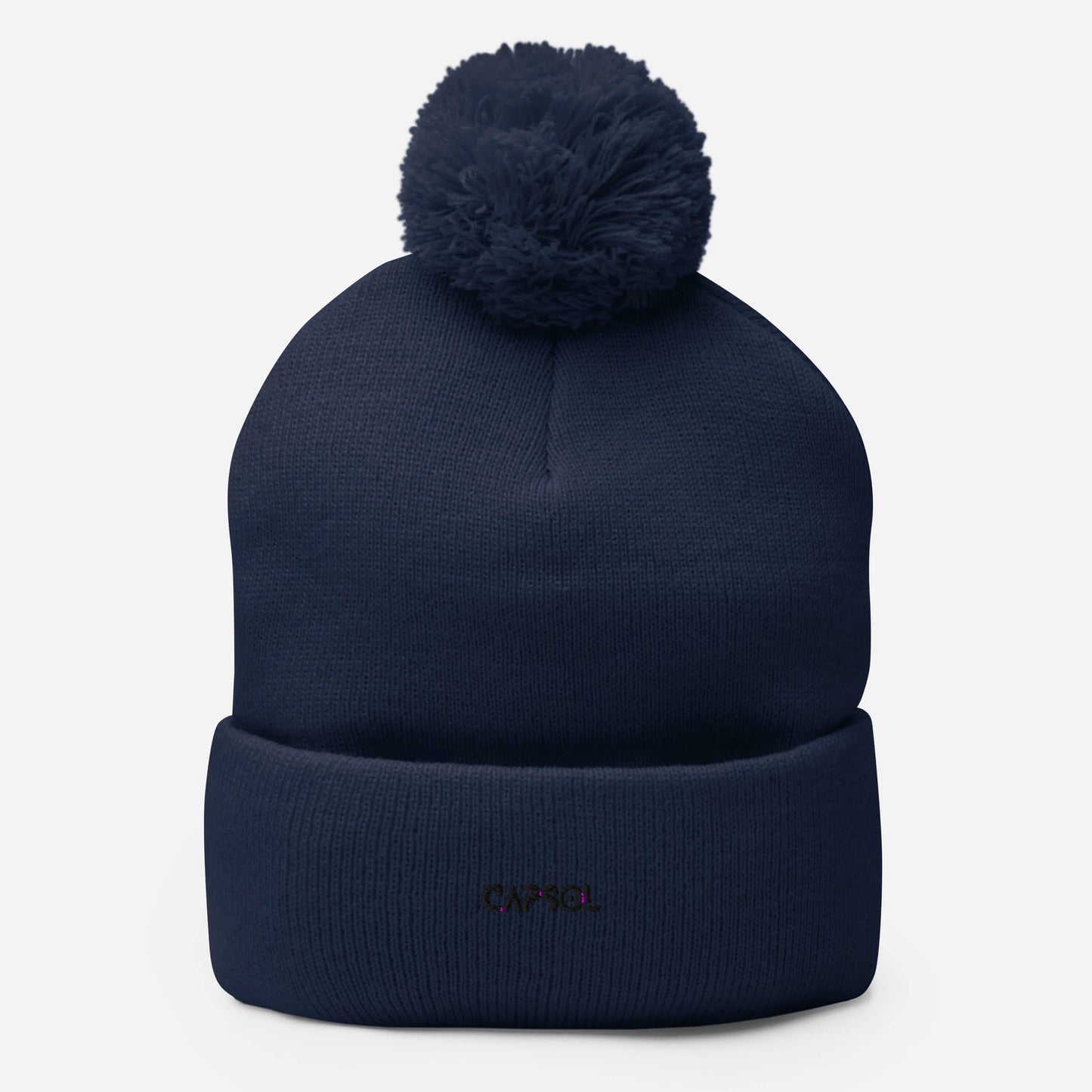 CapSol - white thread - Knit Beanie