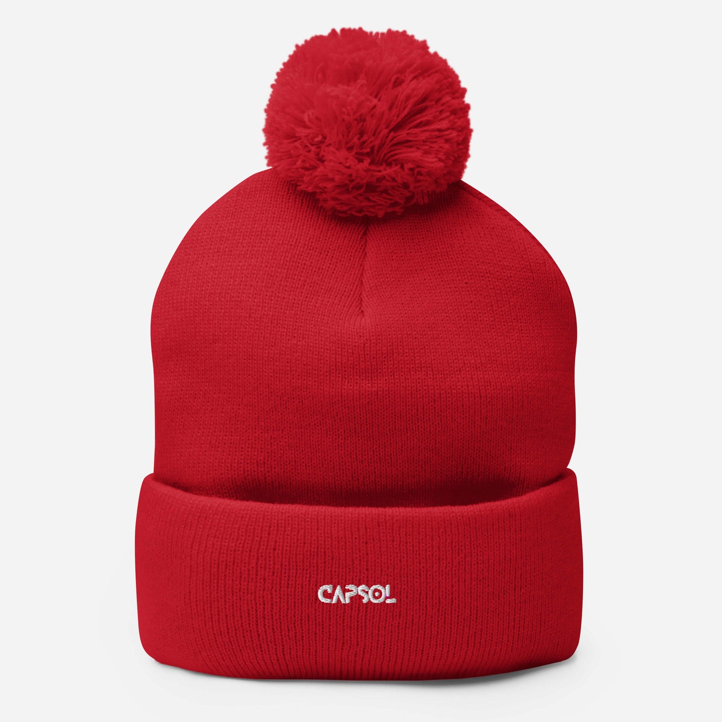 CapSol - white thread - Knit Beanie