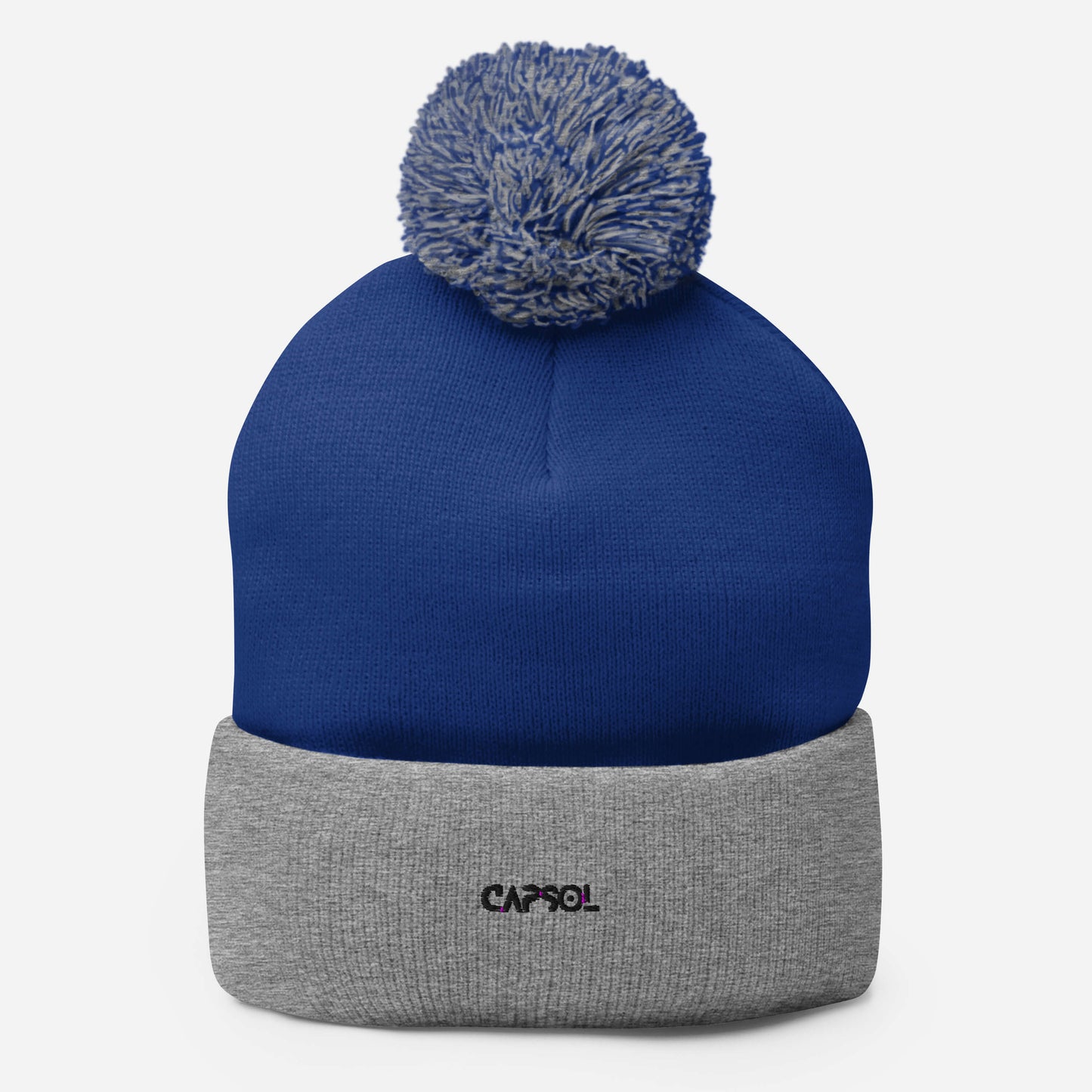 CapSol - white thread - Knit Beanie