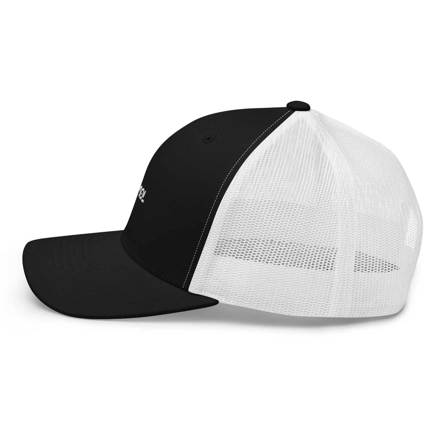 CapSol - white thread - Retro Trucker Cap