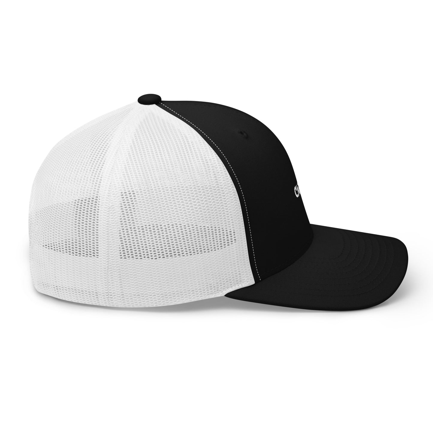 CapSol - white thread - Retro Trucker Cap