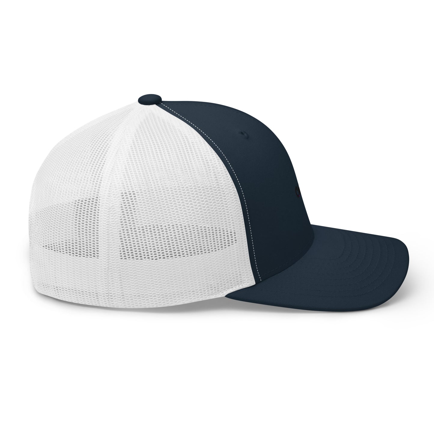 CapSol - black thread - Retro Trucker Cap