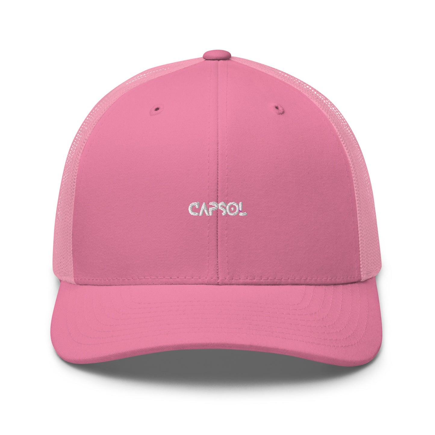 CapSol - white thread - Retro Trucker Cap