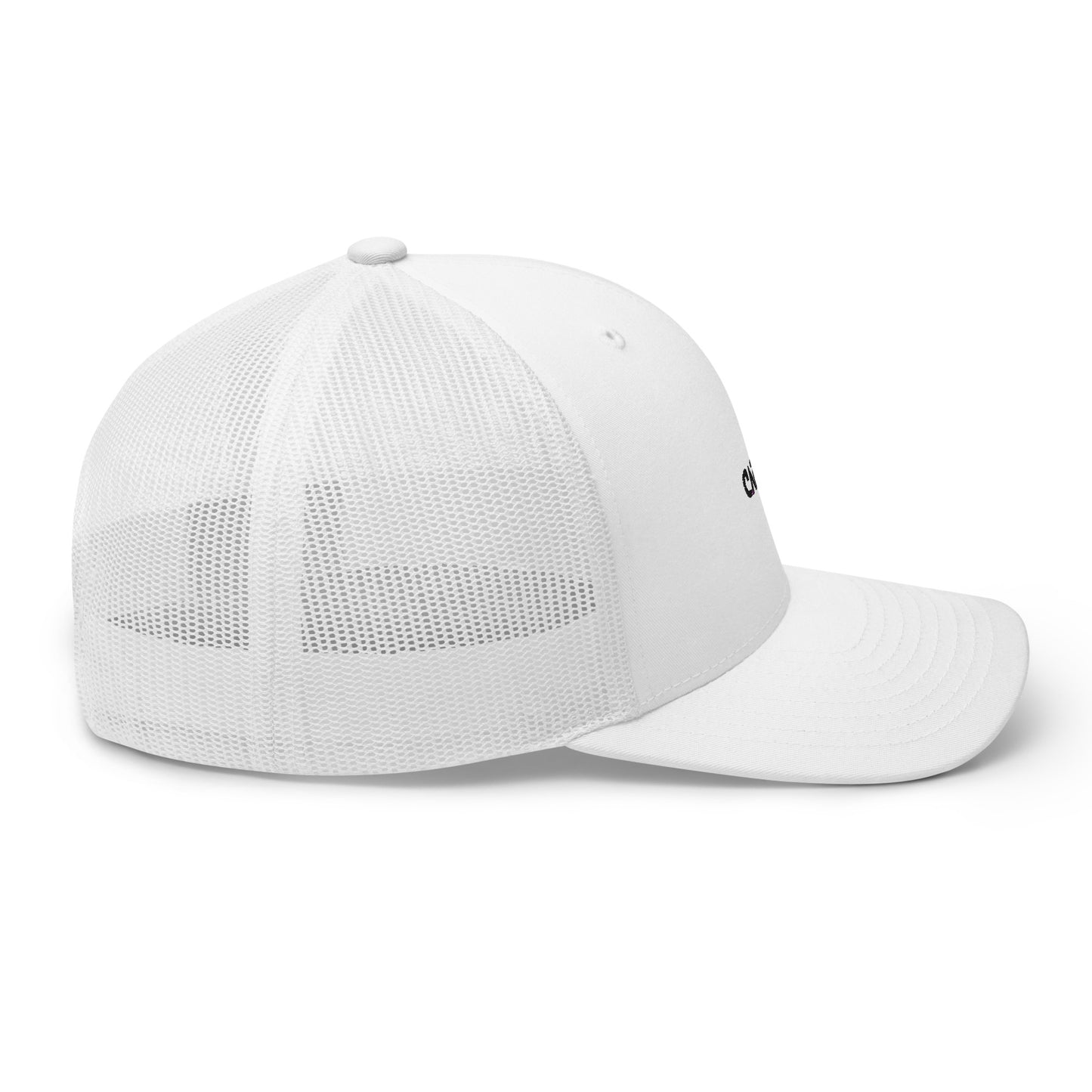 CapSol - black thread - Retro Trucker Cap