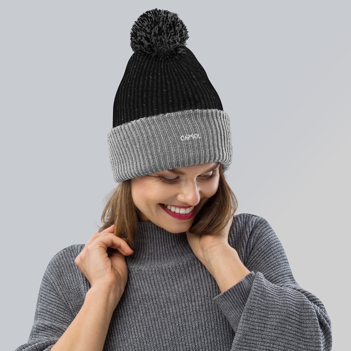 CapSol - white thread - Speckled Beanie
