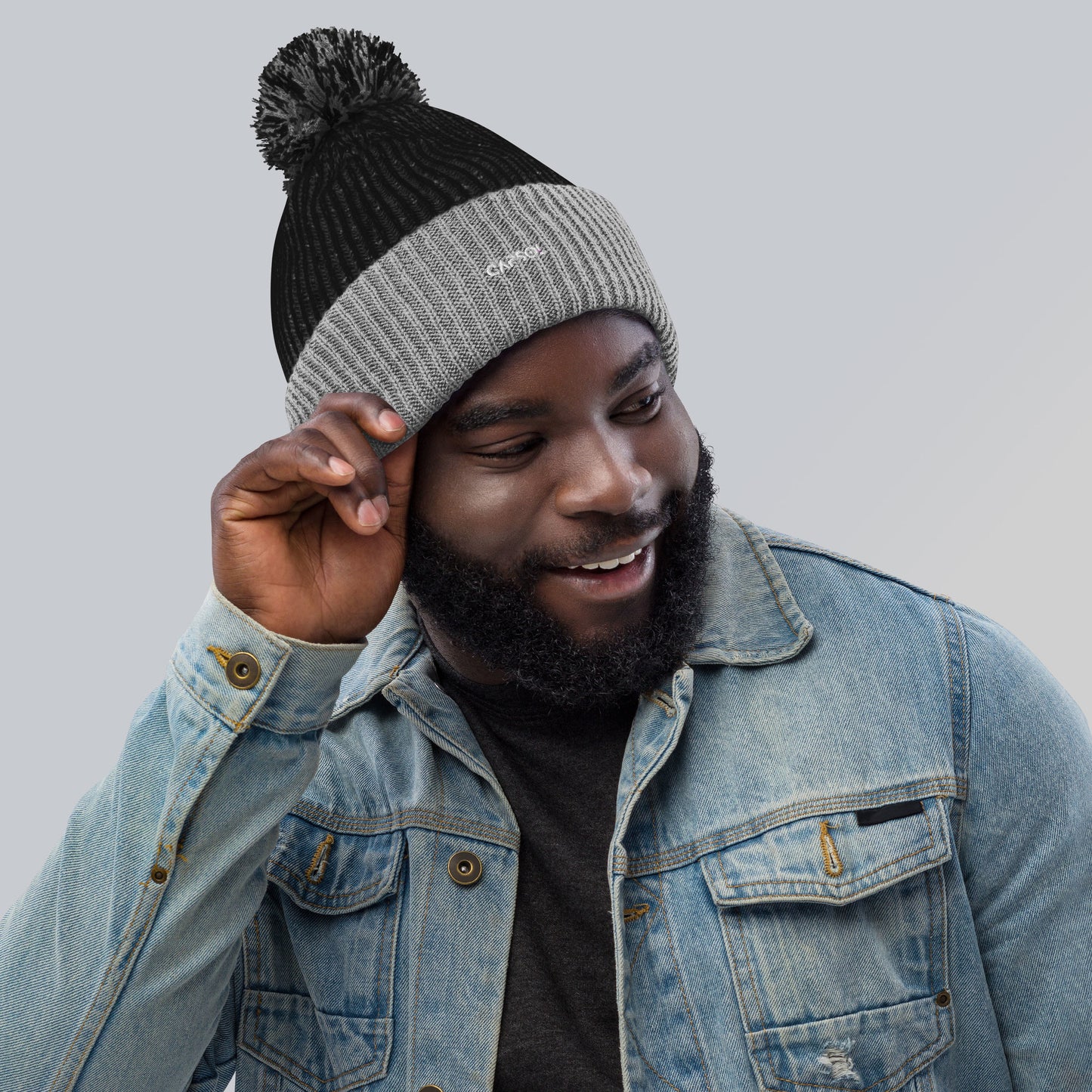 CapSol - white thread - Speckled Beanie