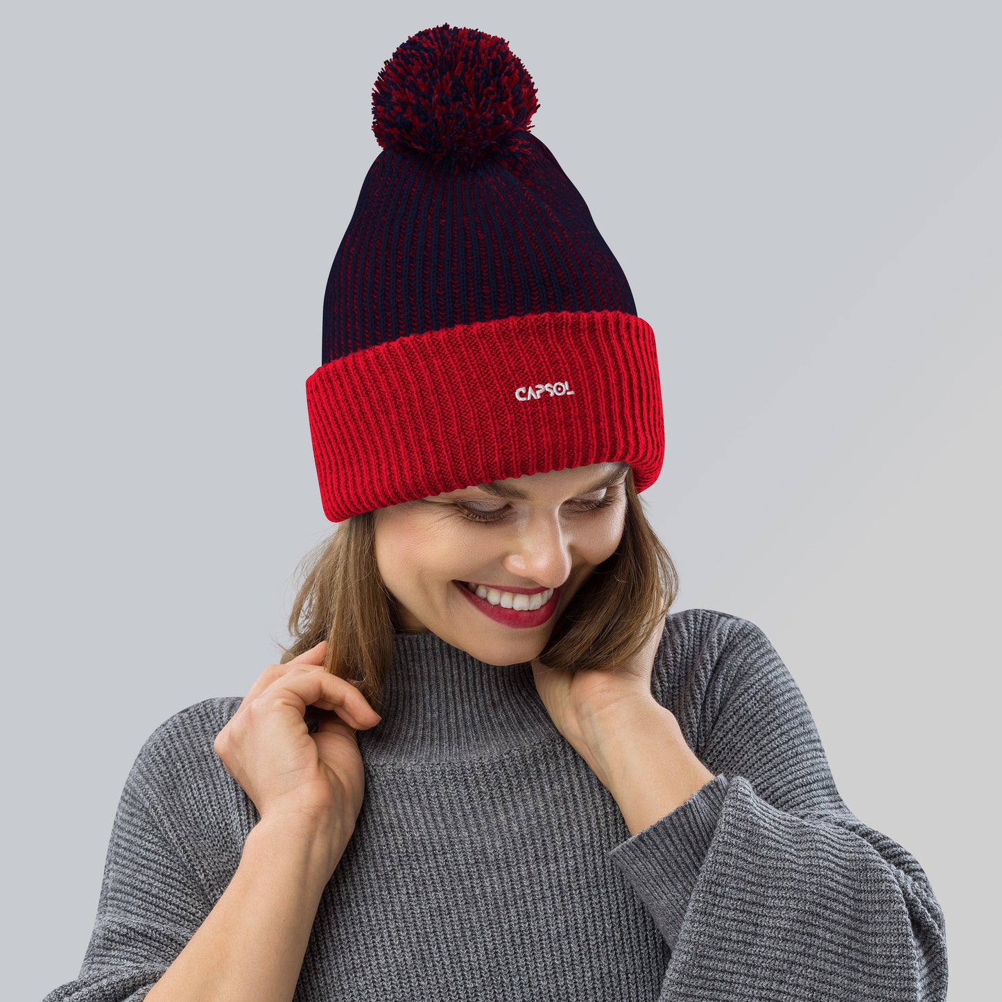 CapSol - white thread - Speckled Beanie