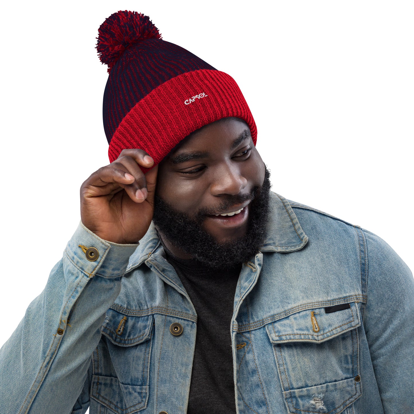 CapSol - white thread - Speckled Beanie